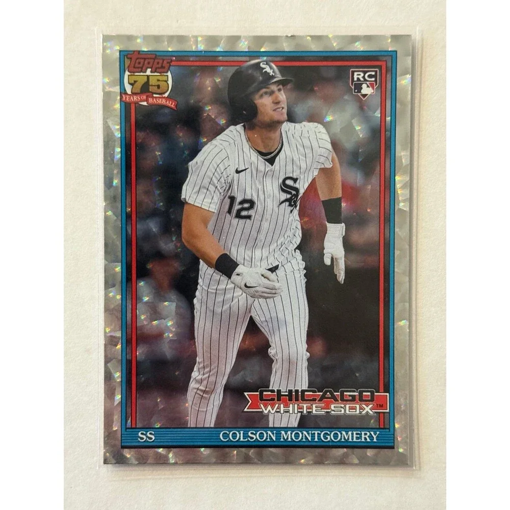 2026 Topps Ser 1 - 1991 Crackleboard T91-4 Colson Montgomery White Sox RC